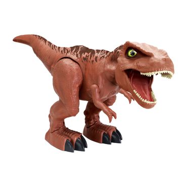 DINO UNLEASHED_Interaktywny T-Rex Dino Unleashed, brązowy, 27 cm_1
