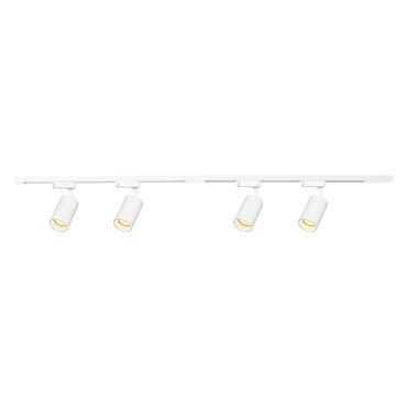 Lampa sufitowa Milagro Pipe Track 4 x GU10, na szynie, 1,5 m, biały