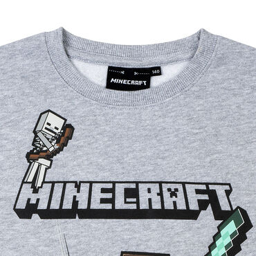 Bluza Minecraft, 164 cm, wzór Steve, z długim rękawem