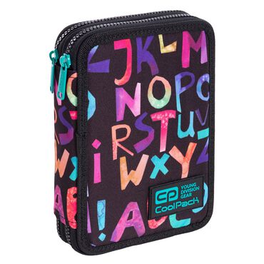 COOLPACK_Piórnik podwójny Jumper XL, z wyposażeniem, Alphabet_1