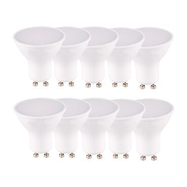 SANICO_Komplet 10 żarówek Sanico Goldlux, GU10, 7,5 W, 4000K, barwa neutralna_1