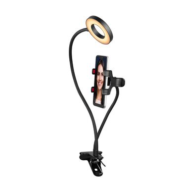 Lampa pierścieniowa Tracer Ring 8,5 cm, z uchwytem na telefon