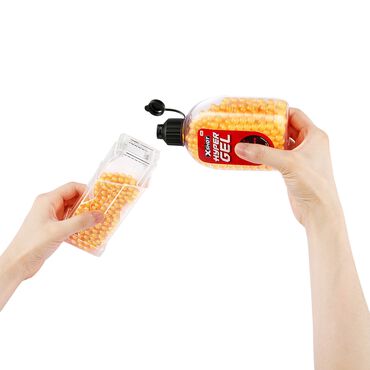 Wyrzutnia X-Shot Hyper Gel, prędkość strzału 50 m/s