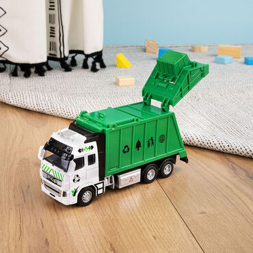 Pojazdy ratunkowe Die-Cast, śmieciarka_6