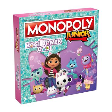 WINNING MOVES_Gra planszowa Winning Moves Monopoly Junior, Koci Domek Gabi_1