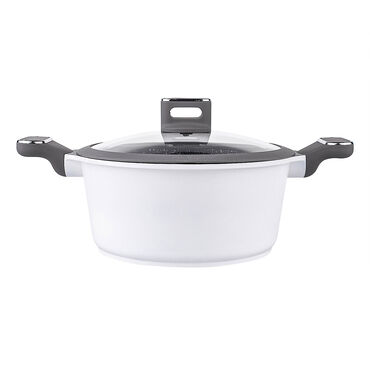 VALDINOX_Garnek aluminiowy PURE, 24 cm, 4l, z pokrywką_2