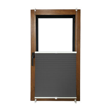 Roleta plisowana DecoTeam, 57 x 130 cm, szara