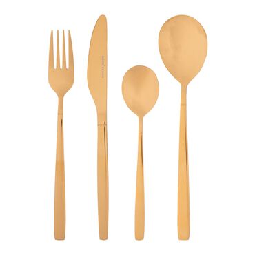 ALTOM DESIGN_Zestaw sztućców Altom Design Noble, 24 elementy, złote_1