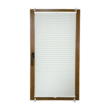 Roleta plisowana DecoTeam, 57 x 130 cm, biała