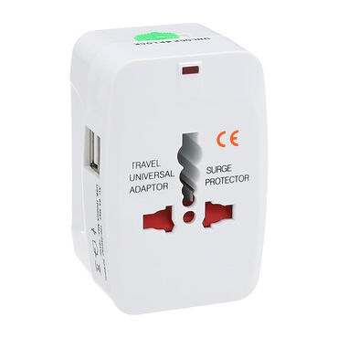 Uniwersalny adapter turystyczny Blaupunkt, do 150 krajów