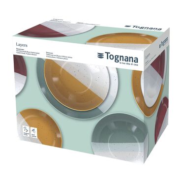 TOGNANA_Zestaw obiadowy na 6 osób Tognana Layers, 18 elementów, wielokolorowy_2