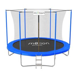 Trampolina Jumi Motion 8FT, 244 cm, z siatką wewnętrzną, niebieska