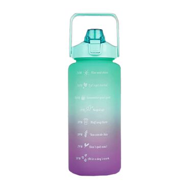 EXTRALINK_Bidon motywacyjny Extralink, 2 l, zielono-fioletowy_1