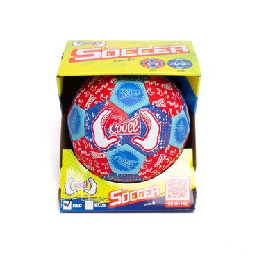 COOEE_Minipiłka nożna Coee, neoprenowa, czerwona_3