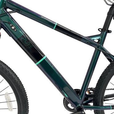 Rower elektryczny górski Purebike Classic MTB1B, 27,5”, granatowy