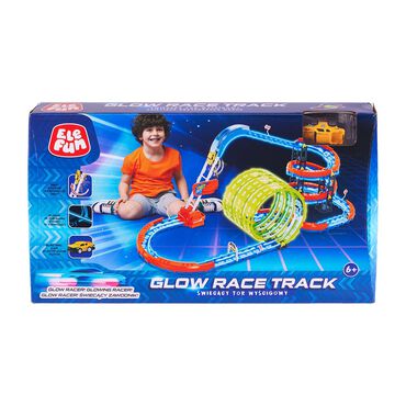 ELEFUN_Tor wyścigowy Elefun Glow Race Track, świecący, 645 cm_1