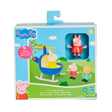 HASBRO_Zestaw figurki i pojazdy Hasbro Świnka Peppa, helikopter1