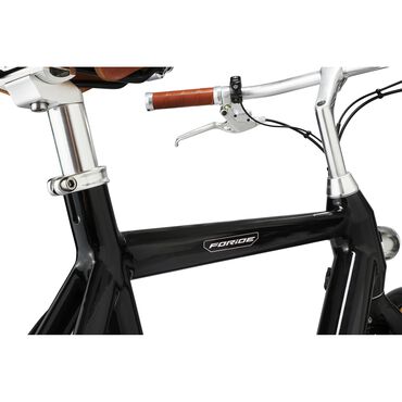 Rower elektryczny miejski damski Foride C1, 28”, czarny