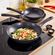 MG HOME_Zestaw patelni MG Home Marble, 3 elementy, czarne_5