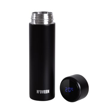NOVEEN_Butelka Termiczna LED NOVEEN TB2110 Black Mat 280 ml, czarna_2