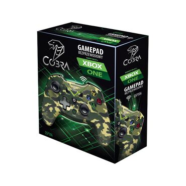 COBRA_Kontroler Xbox One Green Moro QSP306, bezprzewodowy_6