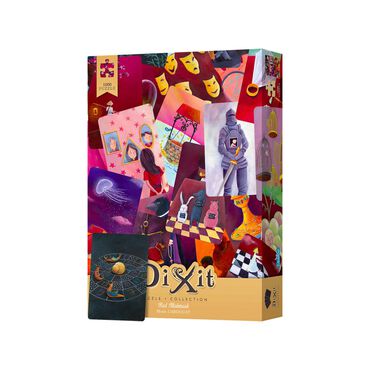 Puzzle Dixit Red MishMash, 1000 elementów