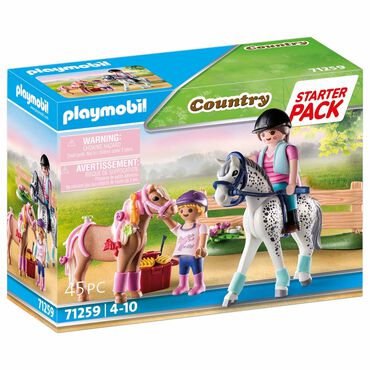 PLAYMOBIL_Pielęgnacja koni Playmobil, Starter Pack_1