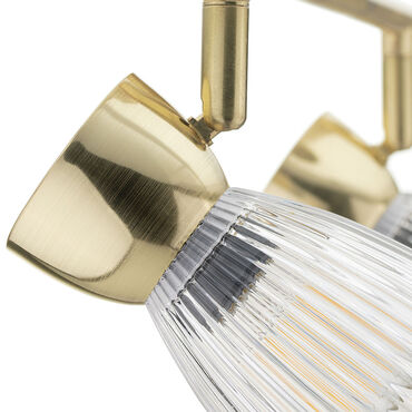 Lampa sufitowa Milagro Spot Best 2 x E14, złota