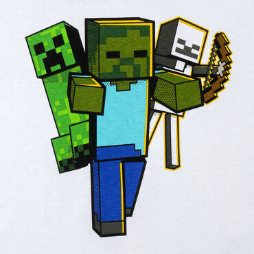 Koszulka Minecraft, t-shirt, 140cm, wzór Creeper