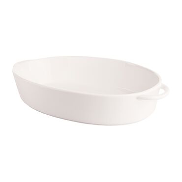 ALTOM DESIGN_Porcelanowe naczynie do zapiekania Altom Regular, owalne, 1,3 l, kremowe1