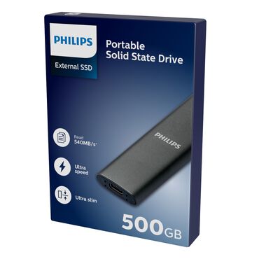 PHILIPS_Dysk zewnętrzny SSD Philips Ultra Speed Space Grey 500 GB, szary_1