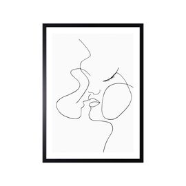 Obraz w ramie, 50 x 70 cm, Line Art 2