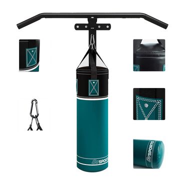 Bokserski zestaw treningowy Sc Sports®, 5,5 kg, miętowo-niebiesko-czarny