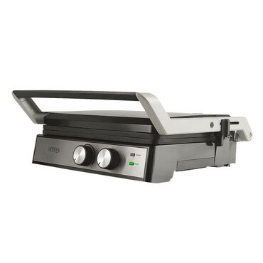 HOFFEN_Grill elektryczny, 2000 W, czarno-srebrny_1