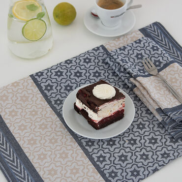 ZWOLTEX_Komplet 3 ścierek kuchennych Marsala, 2 ścierki i 1 ręcznik, indygo_5