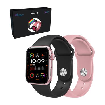 EXTRALINK_Smartwatch Extralink Lifestyle F89, 2 opaski, różowy_1
