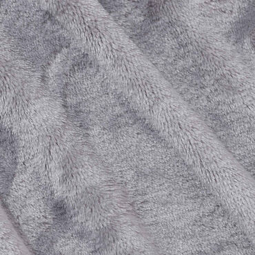 Szlafrok Comfort Queen, srebrny, XL