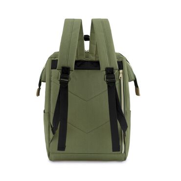 Plecak miejski Himawari, 19 l, z USB, zielony