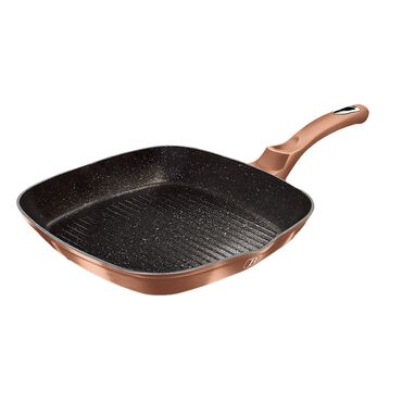 BERLINGERHAUS_Patelnia grillowa 28 cm BerlingerHaus Rose Gold, nieprzywierająca, z odpinaną rączką_1