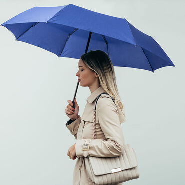 SEMI LINE_Parasol, 95 cm, półautomatyczny, granatowy_5