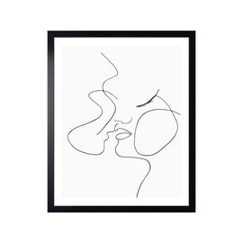 Obraz w ramie, 40 x 50 cm, Line Art 2