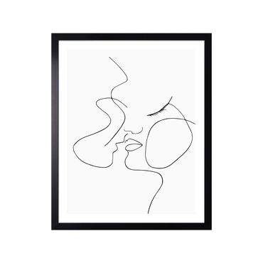 Obraz w ramie, 40 x 50 cm, Line Art 2_1