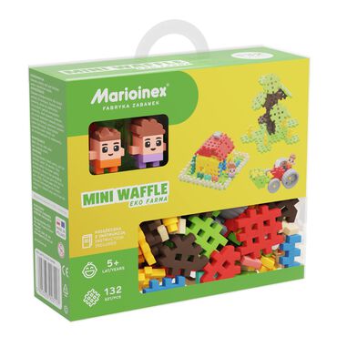 Klocki Mini Waffle farma Konstruktor, klocki konstrukcyjne