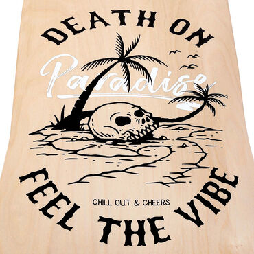 Deskorolka freeride longboard Longbay, 7-warstwowy klon kanadyjski