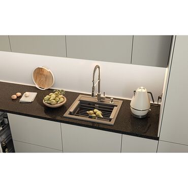 ROOT_Zlewozmywak granitowy jednokomorowy beżowy Root Chef Box, 500 x 470 x 185 mm_3