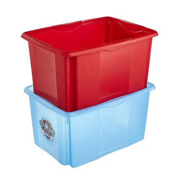 Skrzynka obrotowa KAROLINA, 45L, Psi Patrol, niebieska