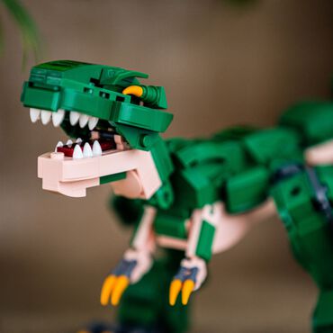 Klocki świat dinozaurów - era dinozaurów, 287 elementów