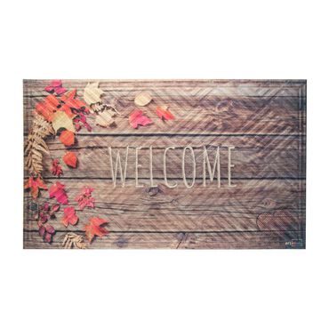 DIRECT HOME AND GARDEN_Wycieraczka materiałowa, Welcome, deski_1