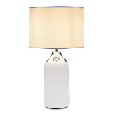 KONSIMO_Lampa stołowa Veno, 51,4 cm, biała_2