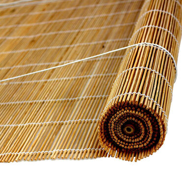 Roleta bambusowa DecoTeam, 60 x 160 cm, podpalany